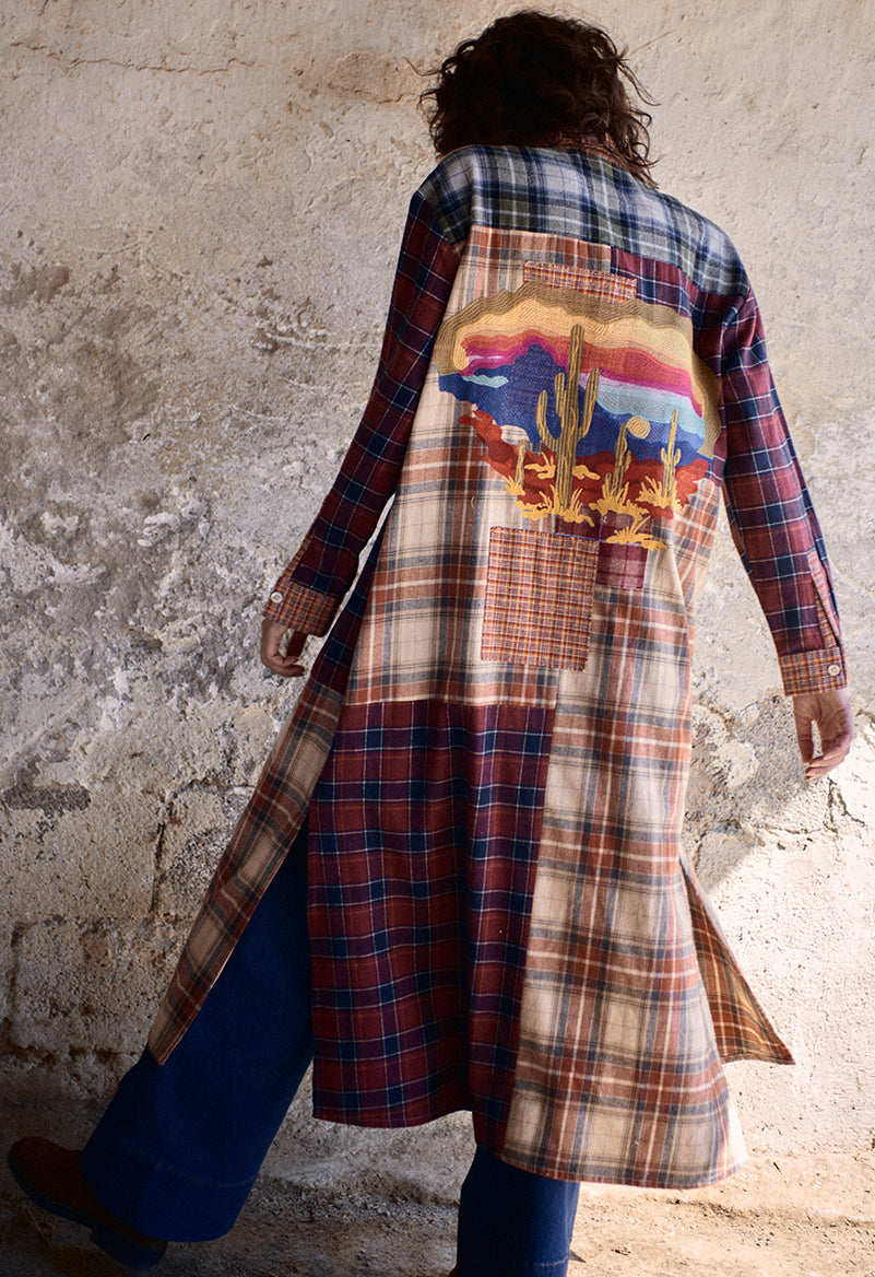 122. CACTUS LONG SLEEVE DRESS