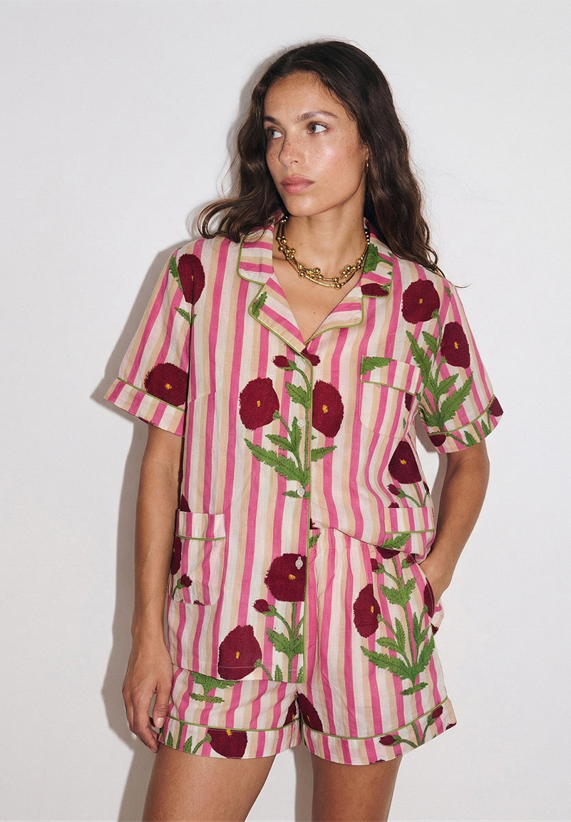 PYJAMA SHORT GIA ROSE