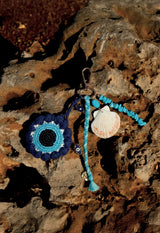 PORTE CLEFS CROCHETÉ OEIL