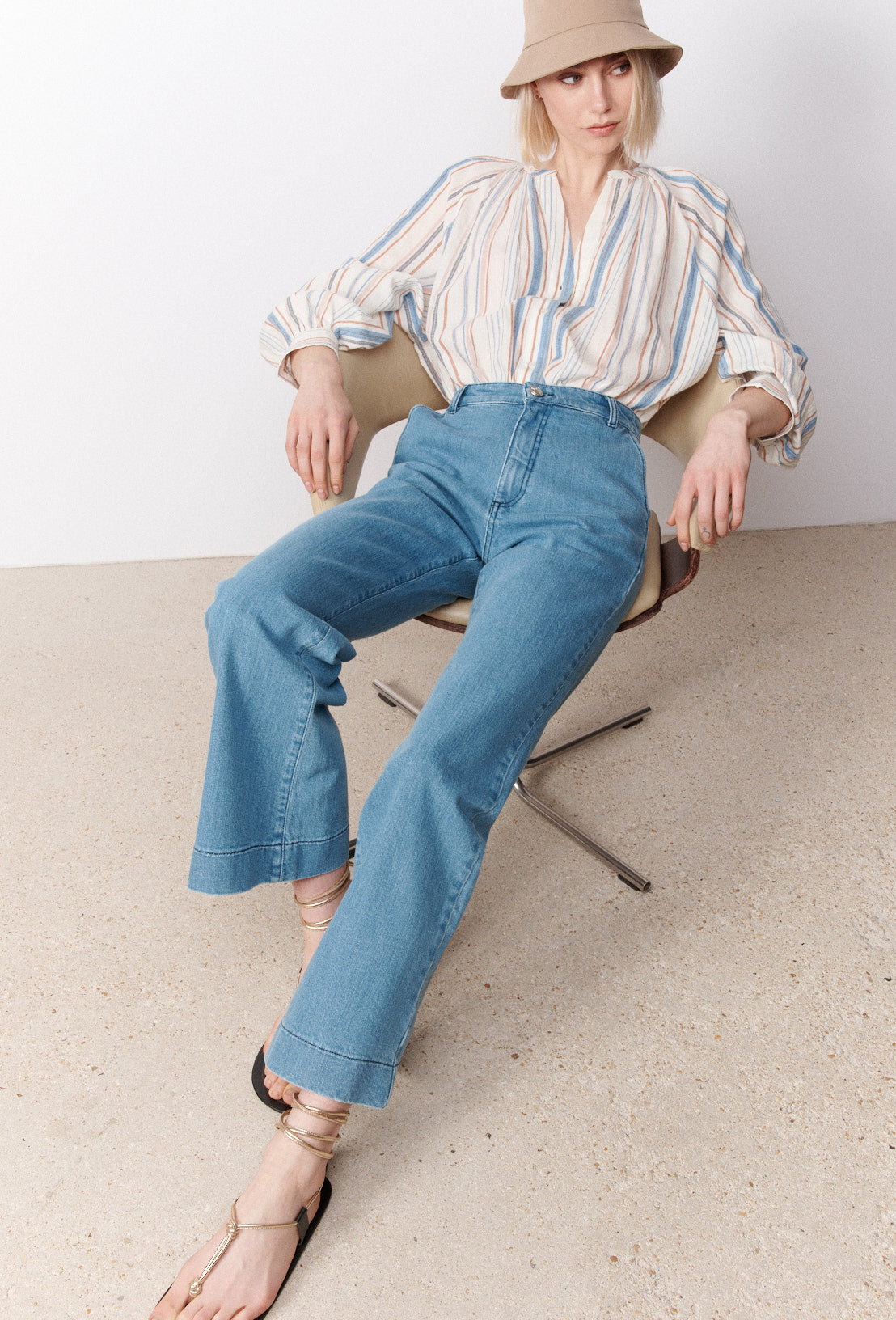 THERESA FLARED TROUSERS