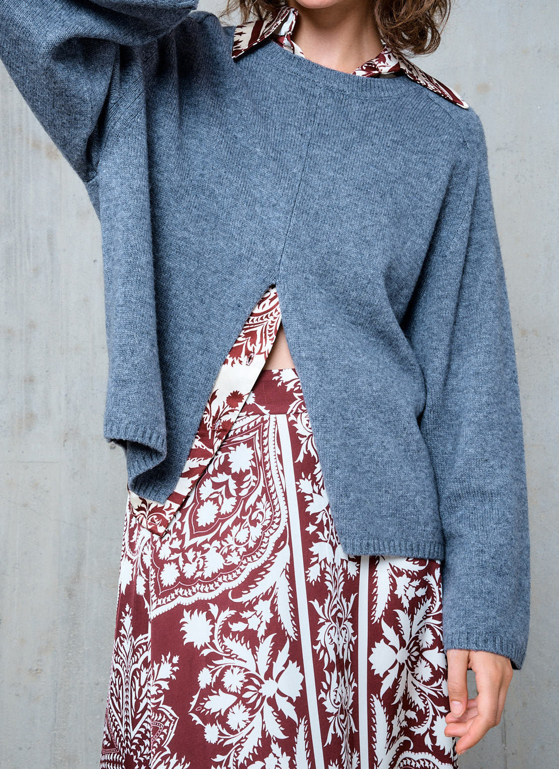 PULL COL ROND VICTORIA