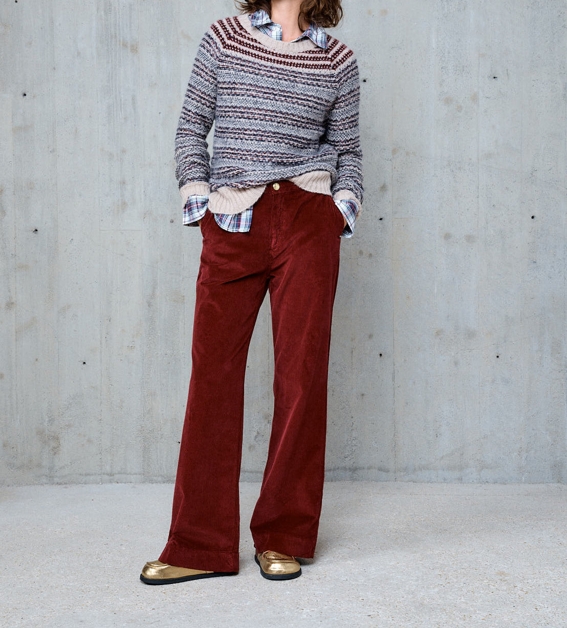 LINOA JACQUARD SWEATER