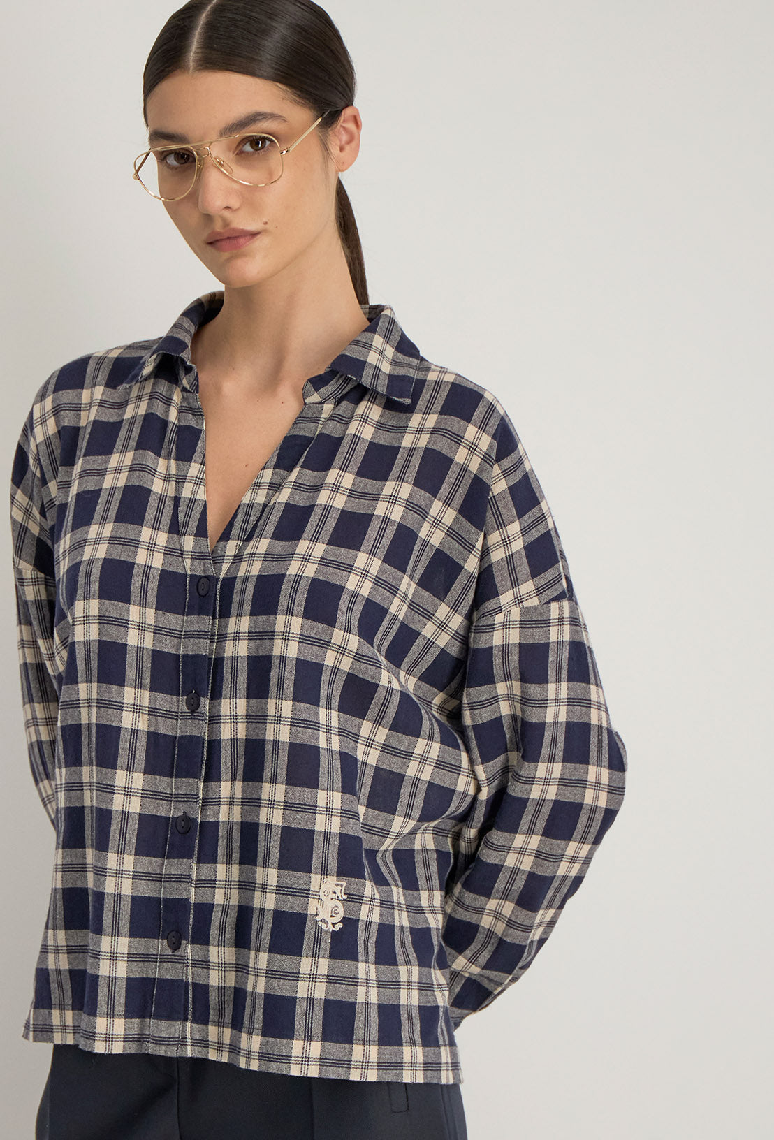 Chemise Blouse Stella Forest Marron Taille 38 - Occasion En Très Bon État