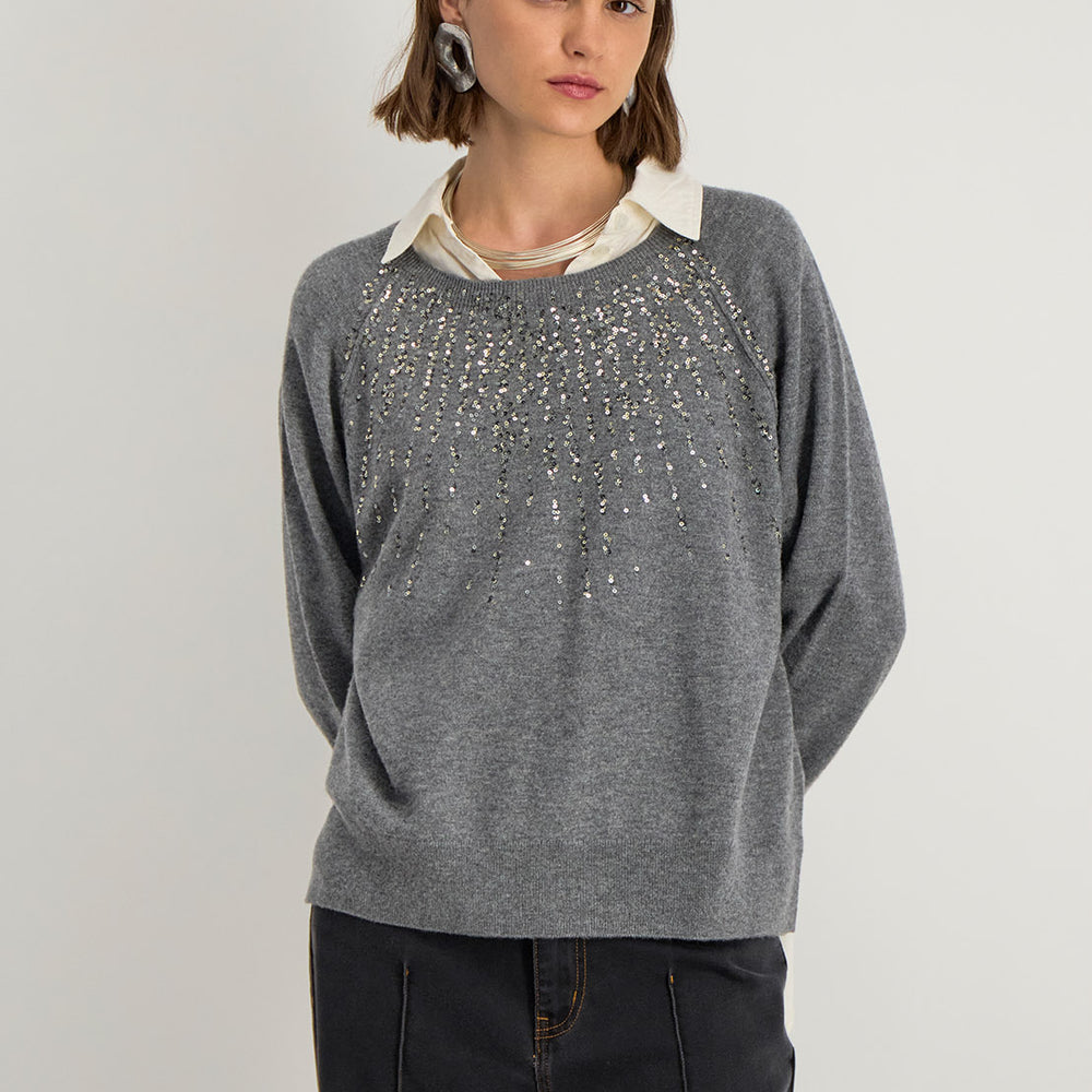 SHINY SWEATER