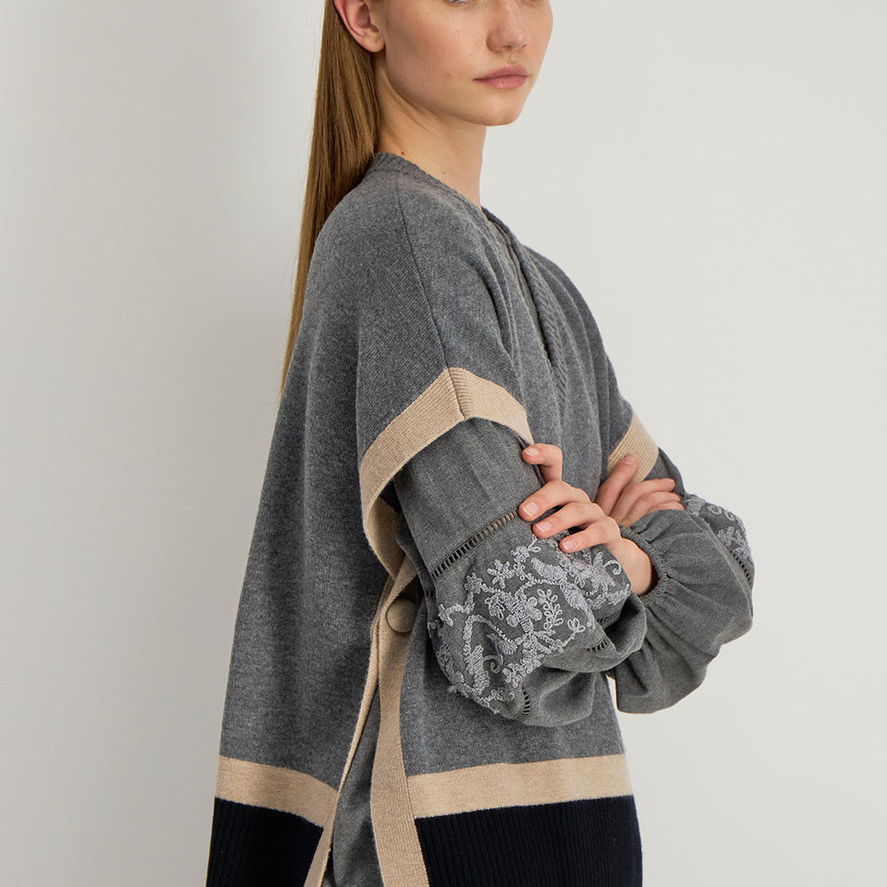 VESPER PONCHO SWEATER