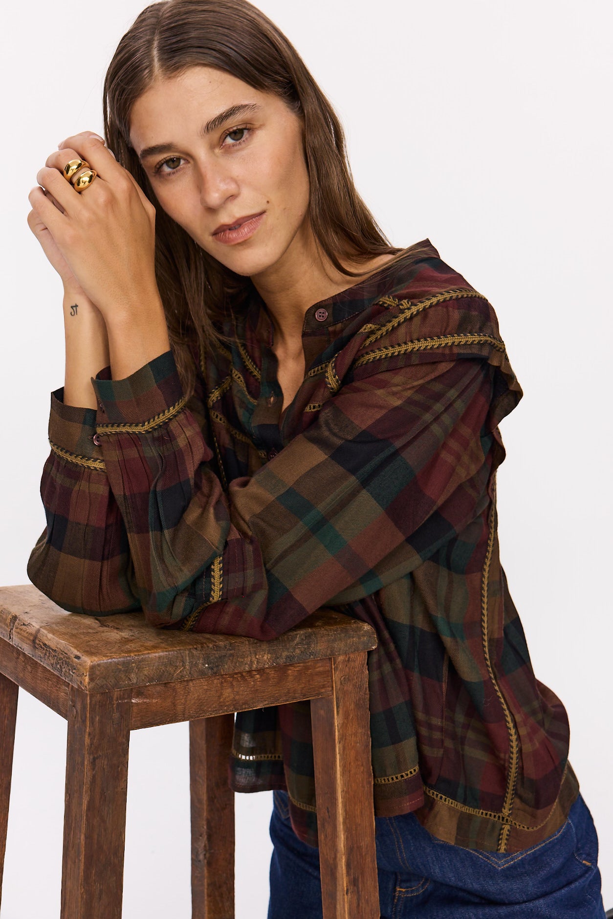 129 . LONG-SLEEVED SHIRT SLIM FIT
