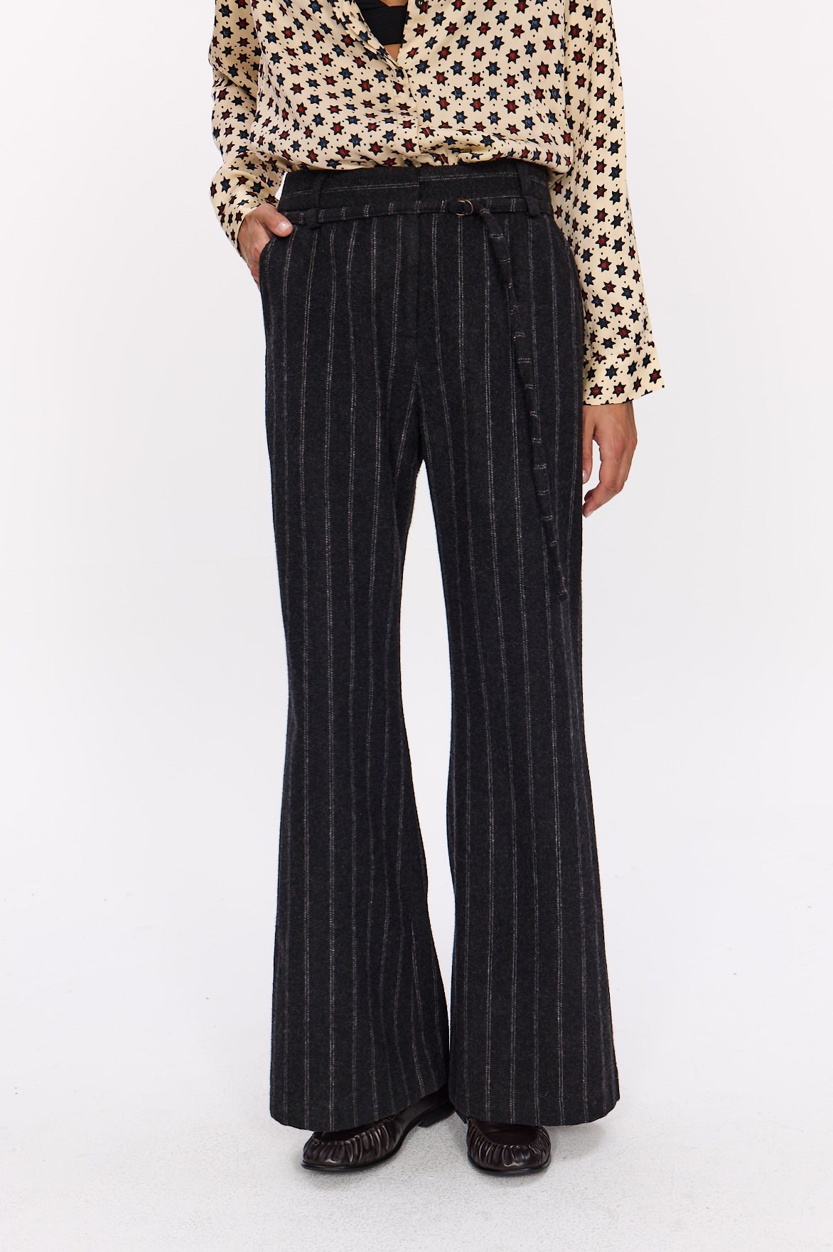 601 . STRIPED TROUSERS