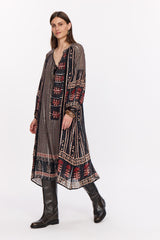114. CLEA LONG SLEEVE DRESS