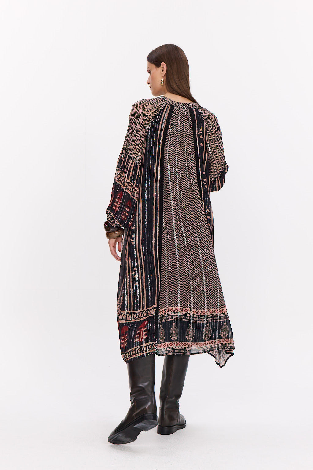 114. CLEA LONG SLEEVE DRESS