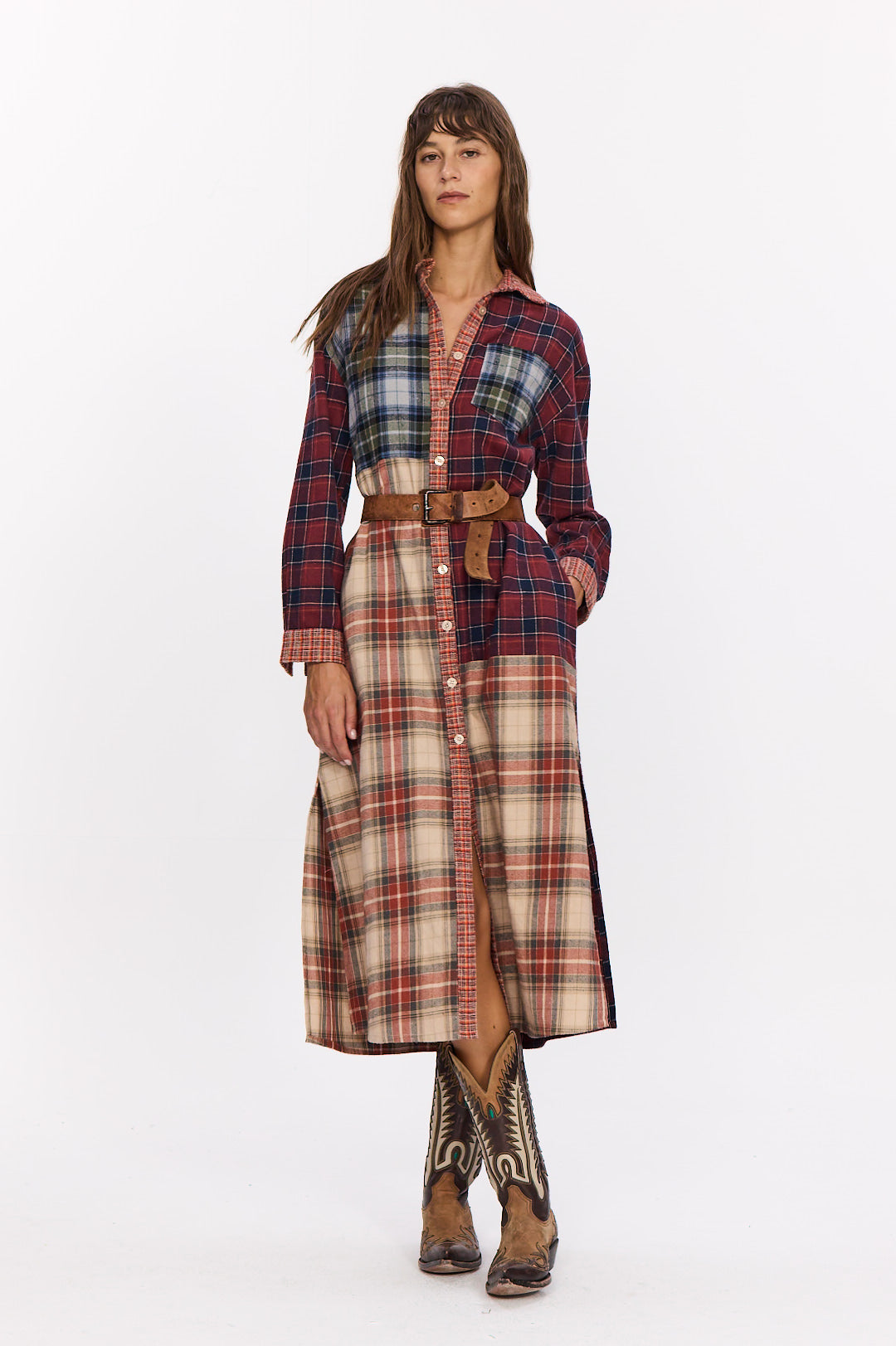 122. CACTUS LONG SLEEVE DRESS