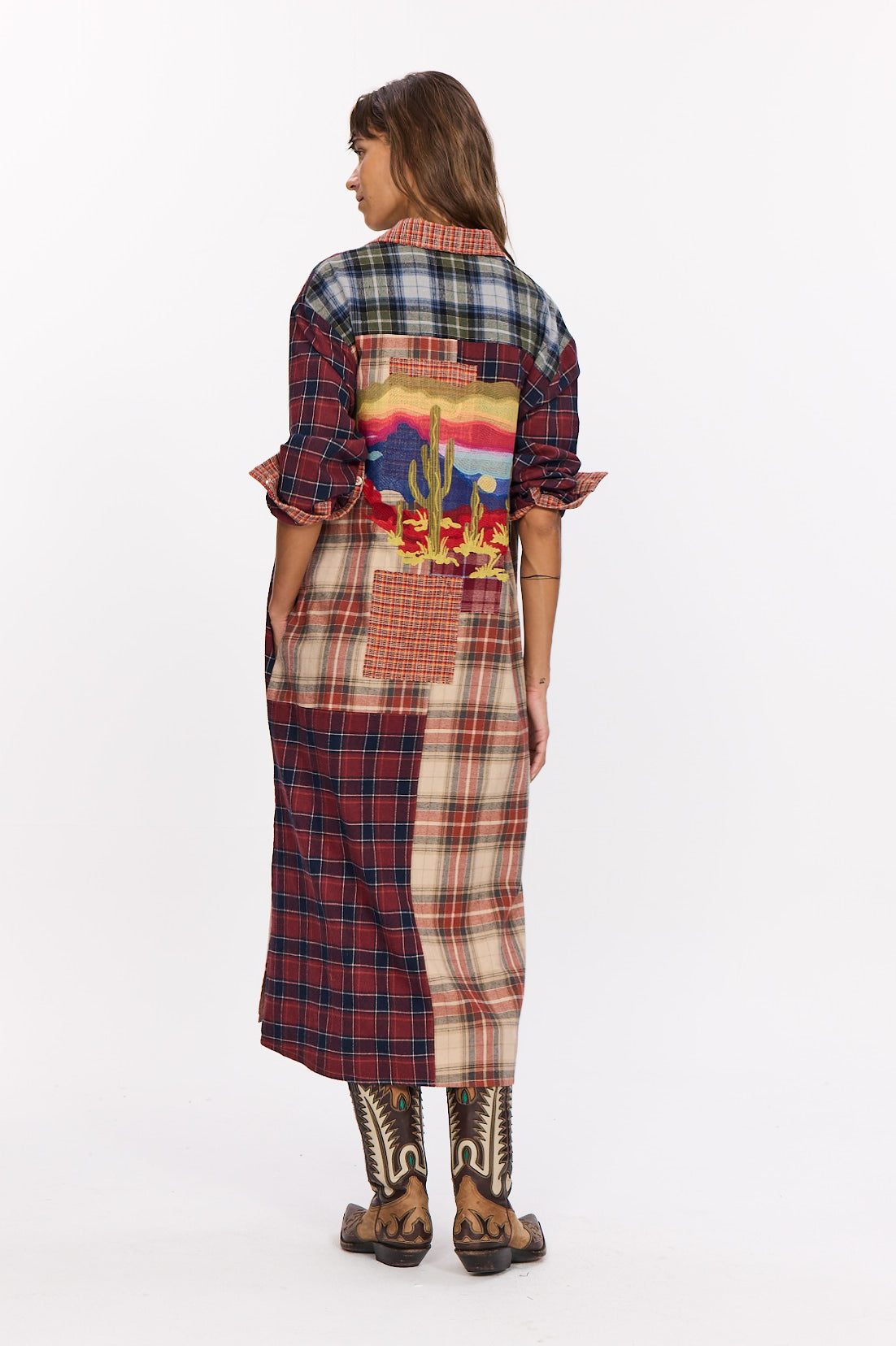 122. CACTUS LONG SLEEVE DRESS