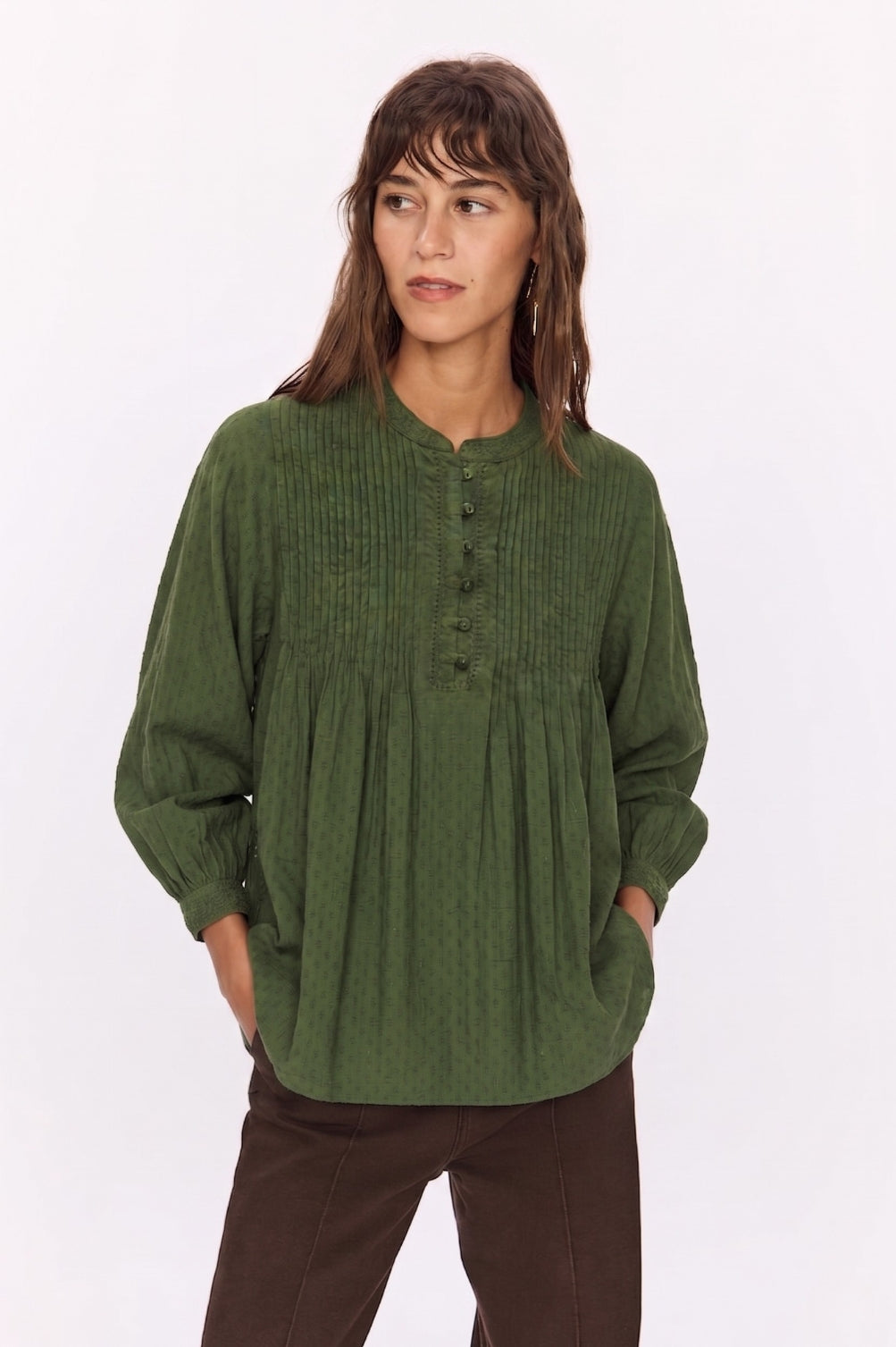 126 . ZELIE LONG-SLEEVED TUNIC