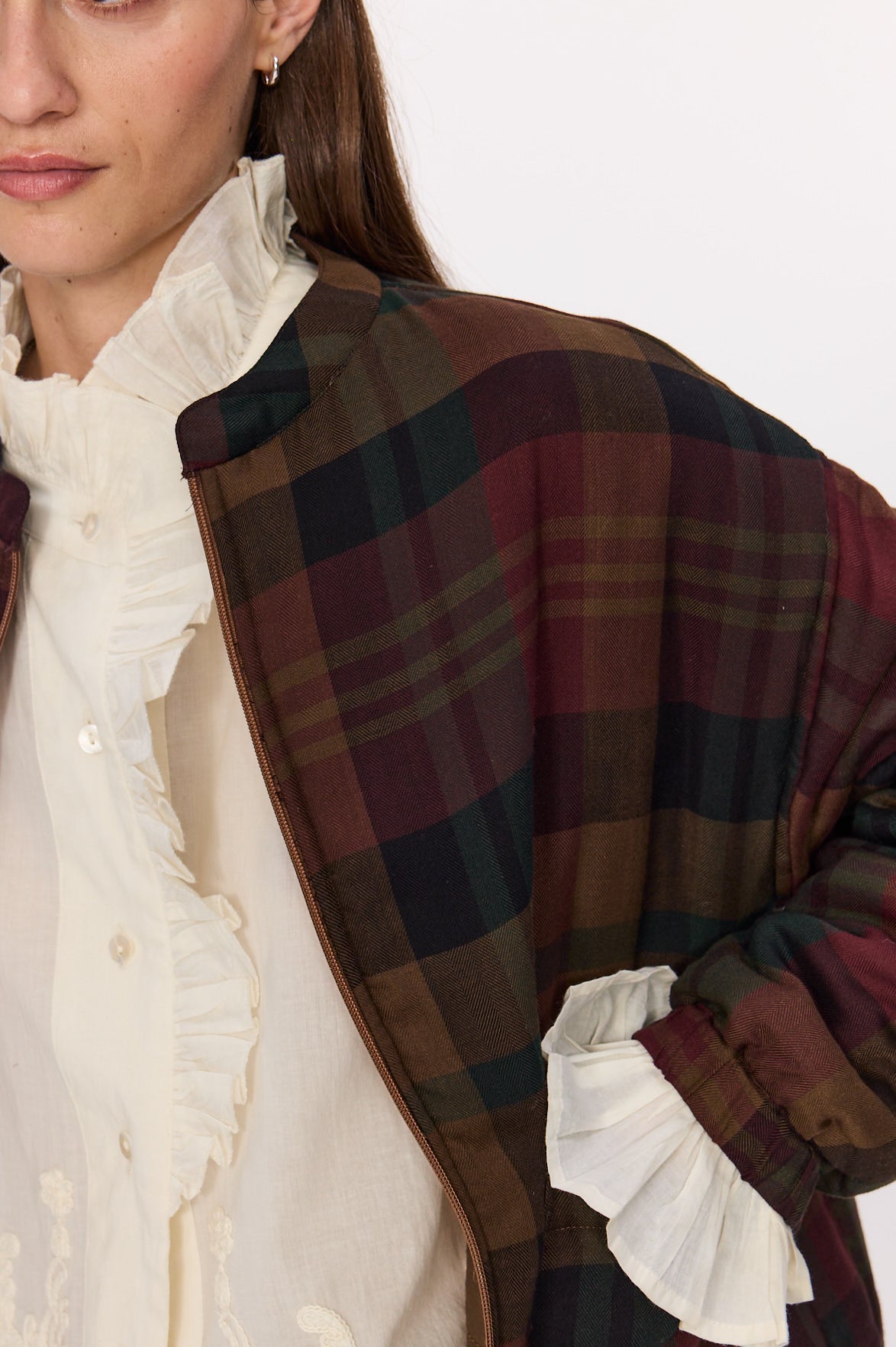 129. LONG SLEEVE FITTED JACKET
