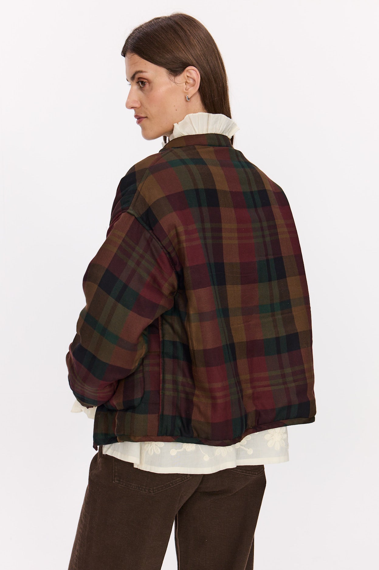 129. LONG SLEEVE FITTED JACKET