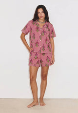 CLEA RED SHORTS PAJAMAS