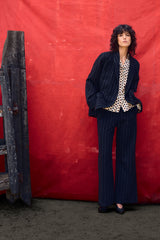 601 . STRIPED TROUSERS