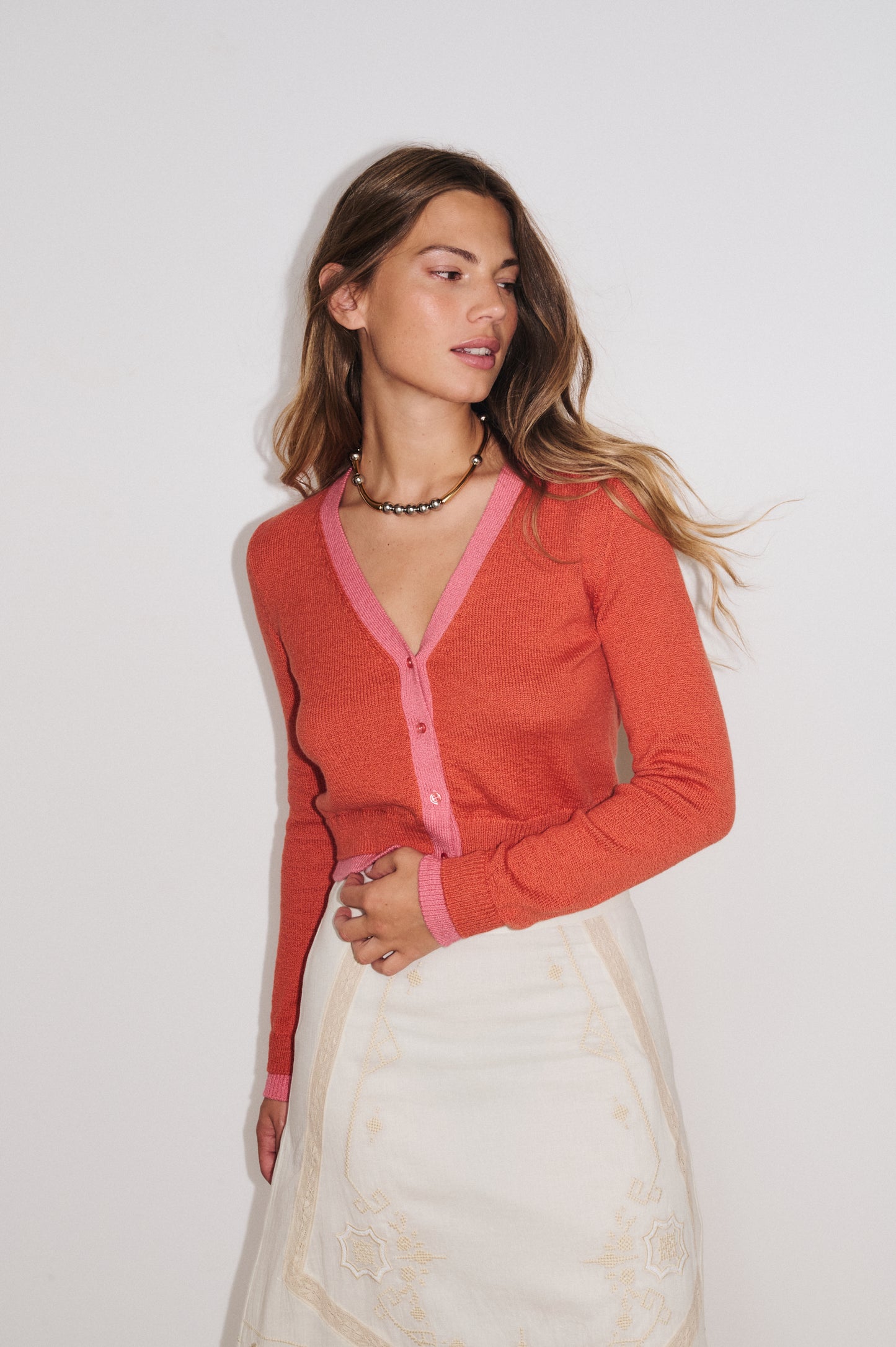 Gilet Carmen Stella Forest porté, style casual chic et esprit superposition